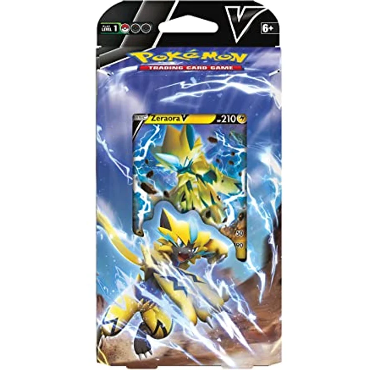 The Pokemon Company Pokemon V Battle Deck—Zeraora vs. Deoxys, 2 spielbereite Decks mit jeweils 60 Karten, inklusive Trainingskarten und Spielmatten – Bild 3