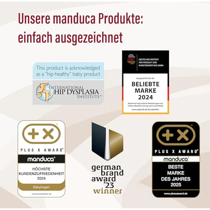 Manduca XT, Babytrage für 3,5 bis 20 kg mit M-Position, 3 Tragepositionen, aus 100% Bio-Baumwolle, mehrere Farben erhältlich – Bild 5