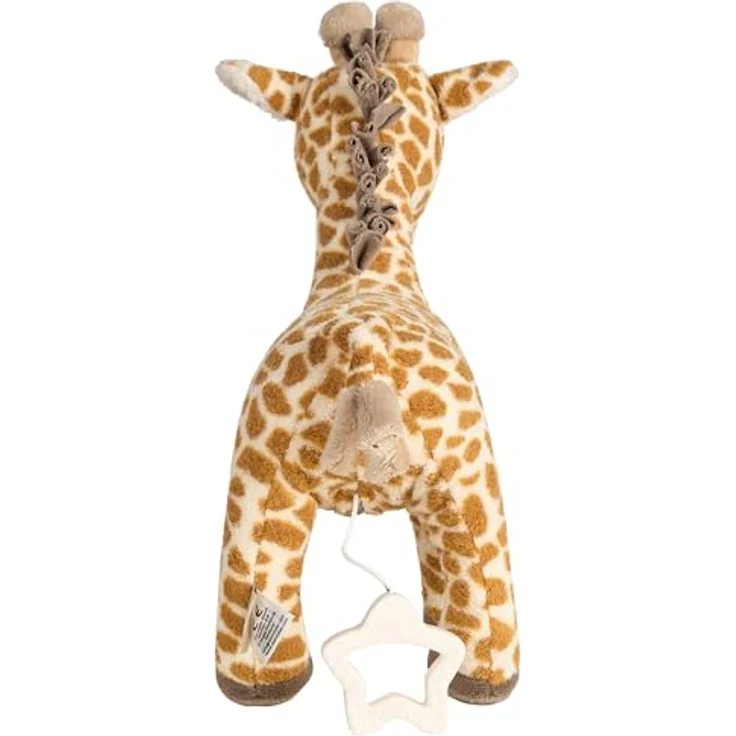 Sterntaler® Spieluhr Giraffe Kaya L, Kuscheltier aus weichem Plüsch mit Bahm's Wiegenlied und Sicherheitsreißverschluss – Bild 3