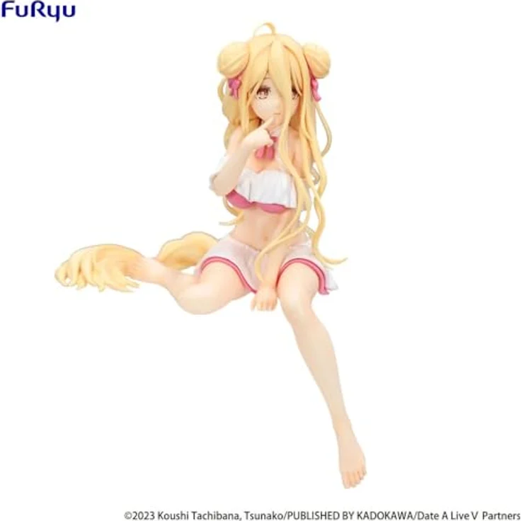 FuRyu Date A Live V Noodle Stopper PVC Statue Mukuro Hoshimiya Swimsuit Ver. 13 cm, detailreiche Sammelfigur – Bild 4