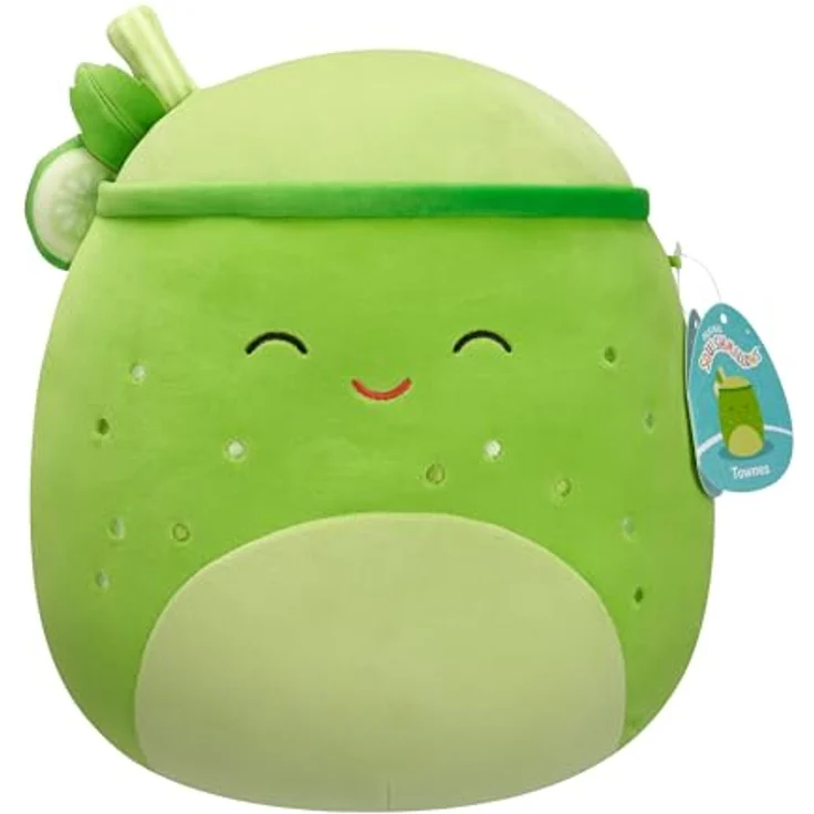 Squishmallows SQCR07269 - Townes der grüne Saft 30 cm, offizielles Jazwares Plüsch, superweiches Kuscheltier – Bild 1