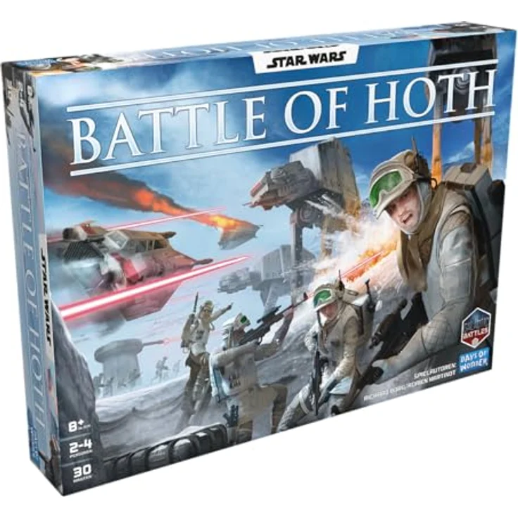Days of Wonder Star Wars: Battle of Hoth, Strategiespiel für 2-4 Spieler, Spielzeit 30 Minuten, ab 8 Jahren, Deutsch – Bild 1