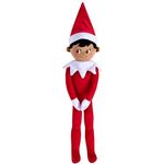 The Elf on The Shelf Plushee Pals® | Huggable | Junge | Braune Augen | Elf on The Shelf Scout Elf Plüsch für Kinder und Erwachsene | Weiche Figur Puppe
