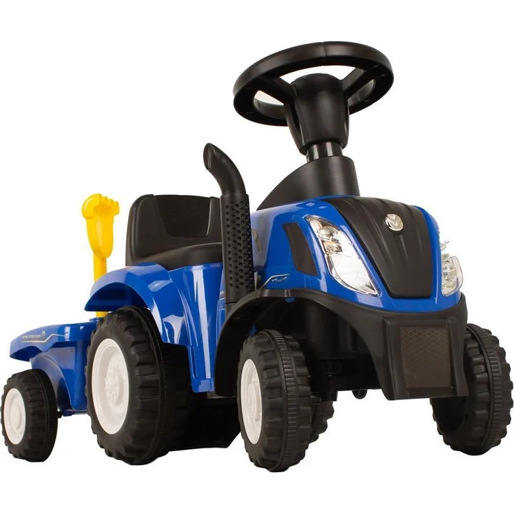 Babytrold Tractor Ride-On, Aufsitztraktor für Kinder, blau, robust und stabil für drinnen und draußen