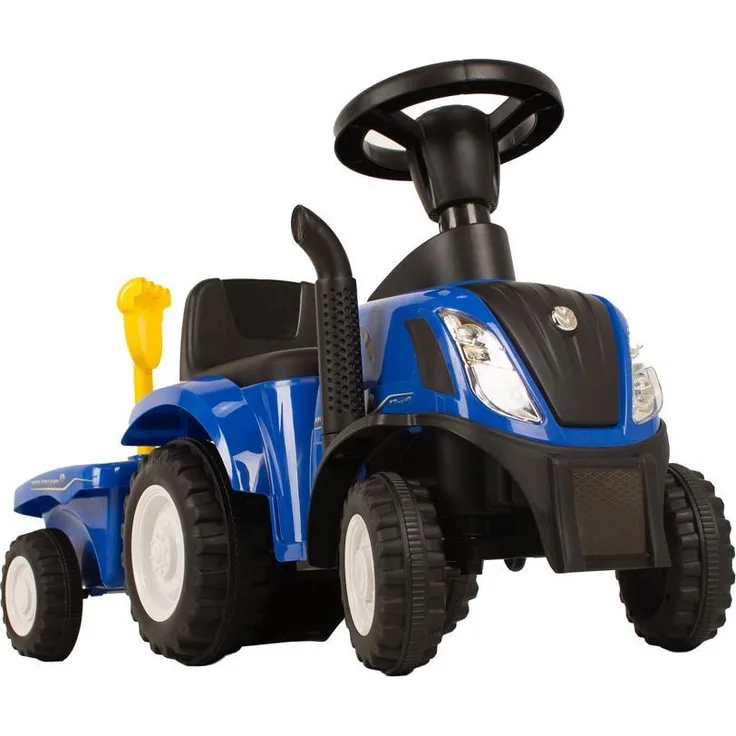 Babytrold Tractor Ride-On, Aufsitztraktor für Kinder, blau, robust und stabil für drinnen und draußen