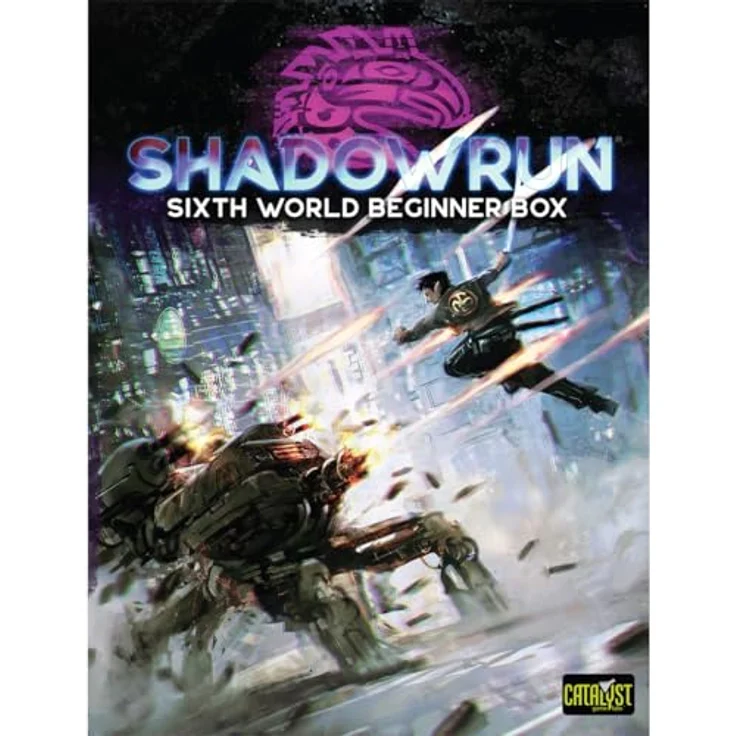 Catalyst Game Labs Shadowrun Sixth Ed Beginner Box - Tabletop-Rollenspiel für Einsteiger, englische Edition – Bild 1