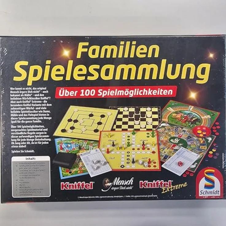 Schmidt Spiele 49190 Familien Spielesammlung – Bild 3