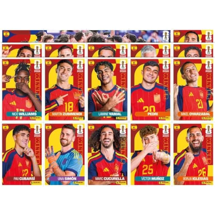 Panini 2026 FIFA World Cup Sticker Gewinner Set DE, Sammelkarten, ab 12 Jahren – Bild 3