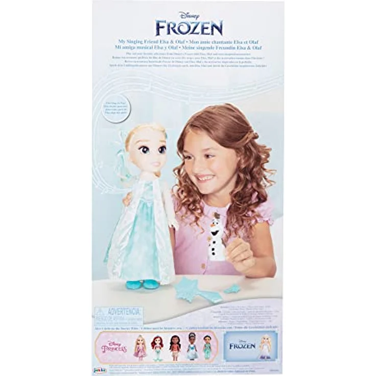 Disney Frozen Classic Feature, Singende Elsa, ca. 35 cm – Bild 9
