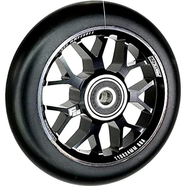 Fantic26 Stuntscooter A+, Ersatzteile Bundle mit 110mm Rollen, Griptape und robusten Griffen – Bild 4