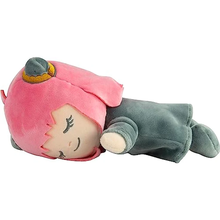 Bizak Club Mocchi Mocchi - Suya Suya Sleeping Friend Plush - Spy X Family Anya Forger - 8 Inch Anime Plush - Kawaii Toys - Offizielles Lizenzprodukt – Bild 4