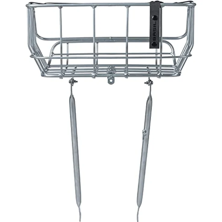 Basil B.V. Unisex – Erwachsene Basil Portland Kindersitze, Chrom, 43,5x36x22,5cm – Bild 2