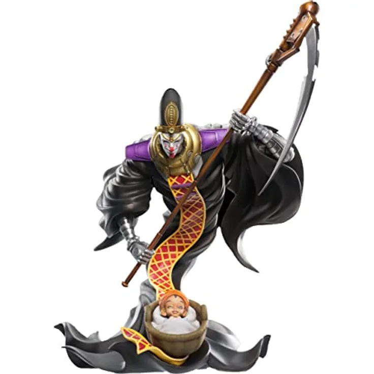MediCos JoJo's Bizarre Adventure Part 3: Death Thirteen & Mannish Boy Statue Legend PVC Figure, Import aus Medicos, 24,4 cm, sehr detailliert, Stardust Crusaders