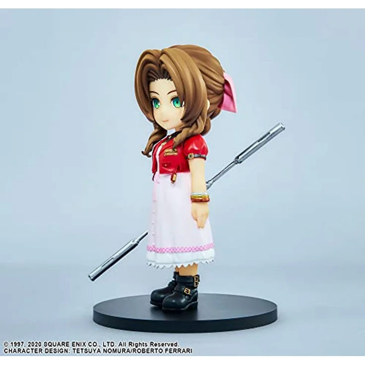SQUARE ENIX Final Fantasy VII Remake Adorable Arts Statuette Aerith Grainsborough, 11 cm Sammelfigur – Bild 2