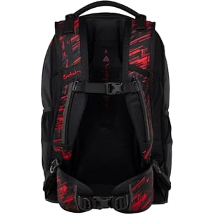 Satch Schulrucksack Pack Midnight Edition, ergonomisch, 30 Liter, inkl. Schlamperbox und Sportbeutel – Bild 4