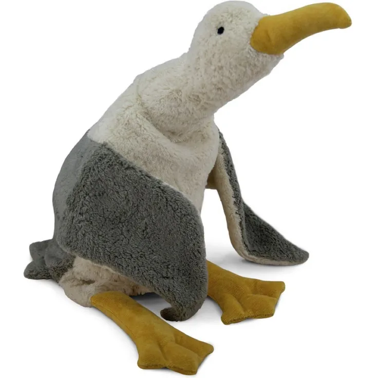 Senger Naturwelt Kuscheltier Möwe, auch als Wärmekissen verwendbar, klein oder groß, Spielzeug