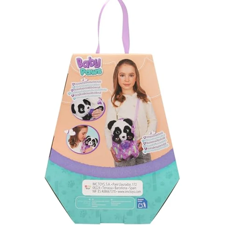 IMC Toys Baby Paws Panda, interaktives Plüschtier mit Ton, für Kinder ab 1,5 Jahren – Bild 10