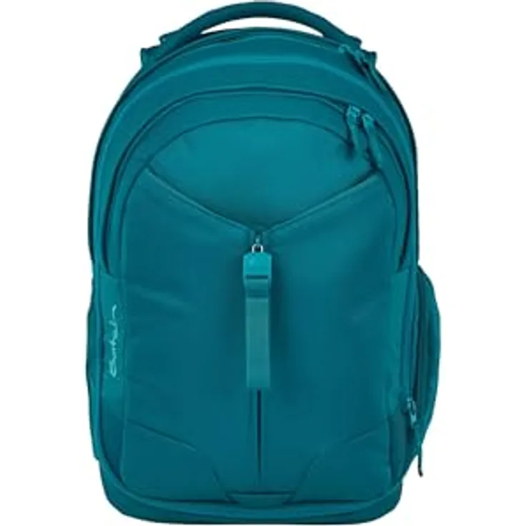 Satch Match Schulranzen, ergonomisch mit 35 L Stauraum, Laptopfach und smarter Organisation in Schwarz