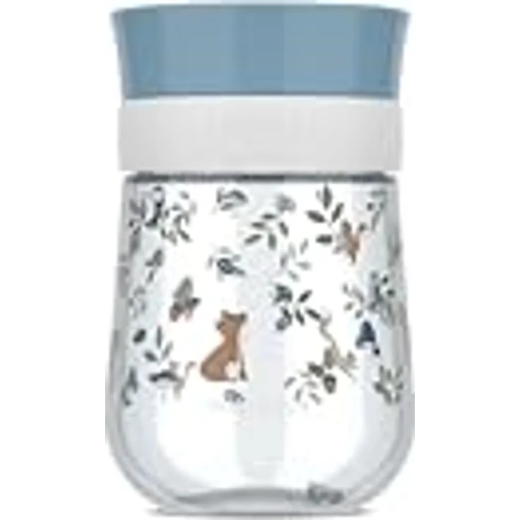 Mepal Trinklernbecher 360° Mio Little Dutch, auslaufsicher, 300 ml, mit intelligentem Deckel, Forest Friends – Bild 2