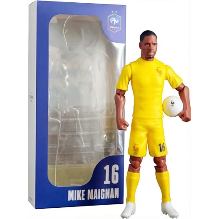 MEGABLEU Gelenkfigur – Französische Nationalmannschaft – Mike Maignan Nummer 16 – 20 cm Sammlerstück – Bild 4