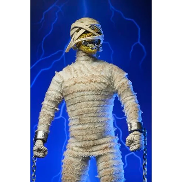 Star images 14905 Figure, NECA Eddie Mummy Actionfigur 20 cm, detailreich mit Stoffverband – Bild 5