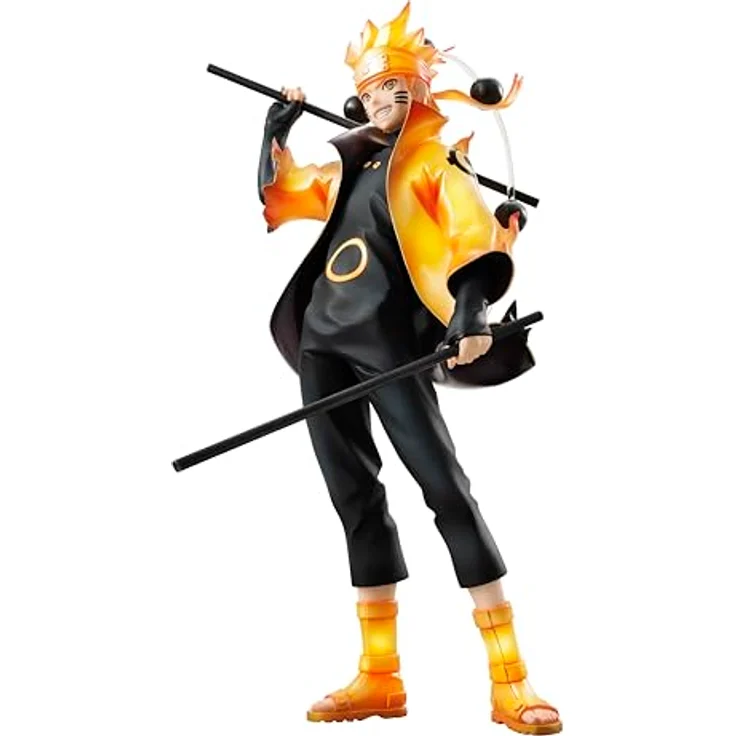 Megahouse G.E.M. Serie Naruto Shippuden Naruto Uzumaki Six Paths Sage Mode, Sammelfigur mit Standfuß, 15th Anniversary Edition – Bild 2