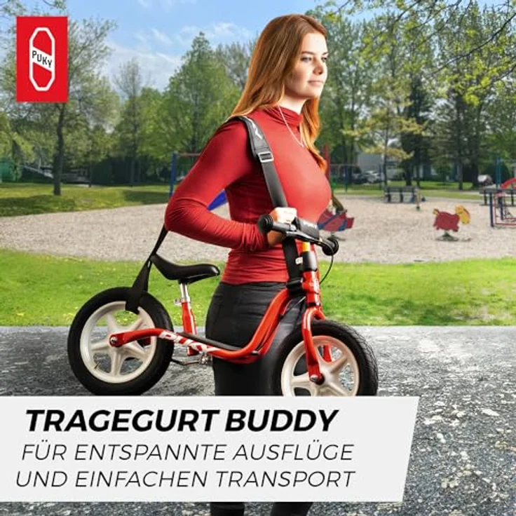 Puky TG Buddy Tragegurt für Laufräder Scooter (außer R07L+ Joker) schwarz – Bild 2