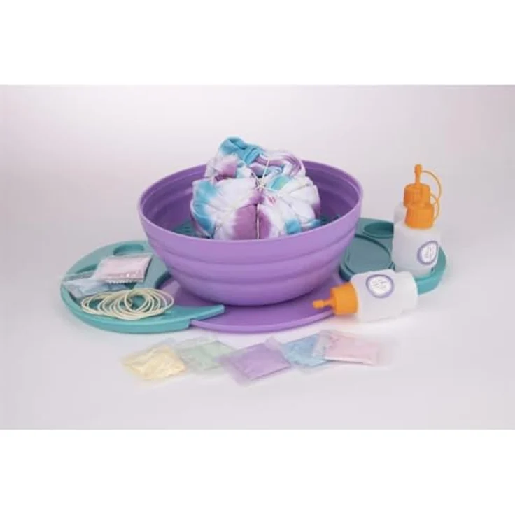 Sambro DIY Bruisbal maker, Bastelset mit Kunststoffschale, Zubehörhaltern und Farbpulver – Bild 3