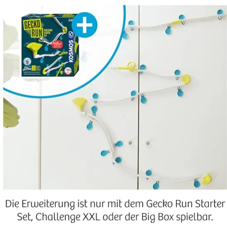 Kosmos 621414 Gecko Run - Action Starter Erweiterung mit Kugelstarter und Auffangbehälter, für vertikale Kugelbahnen, Spielspaß für Kinder ab 8 Jahren, nachhaltig aus nachwachsenden Rohstoffen – Bild 5