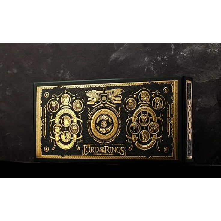 theory11 Herr der Ringe Spielkartenbox-Set, Premium-Box-Set mit GOLD FOIL Edition, magnetischem Gehäuse – Bild 3