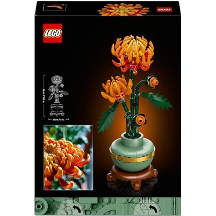 LEGO® Konstruktionsspielsteine Chrysantheme (10368), LEGO Botanicals, (278 St), Made in Europe - Preisvergleich – Bild 9