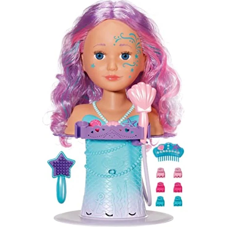 Zapf Creation - BABY born Sister Styling Head Meerjungfrau – Bild 5