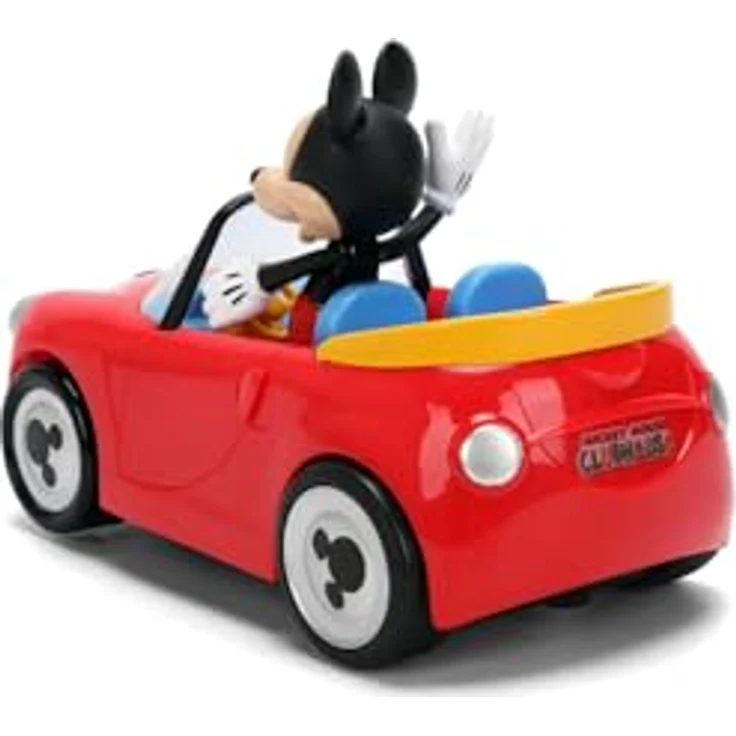 Jada Mickey Roadster 1:32, Ferngesteuertes Auto mit 2.4 GHz Funksteuerung, 14 cm Länge, geeignet ab 3 Jahren – Bild 8