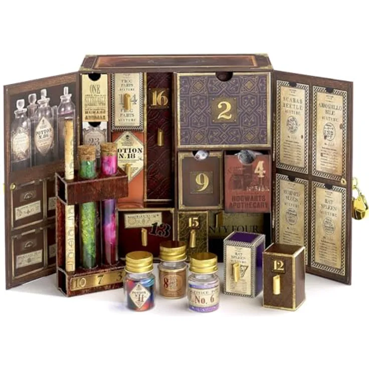 The Carat Shop - Harry Potter Adventskalender Schmuck & Zubehör Harry Potter Geschenke - Potion Box 24 Türen - Offizieller Harry Potter Fanartikel - Preisvergleich