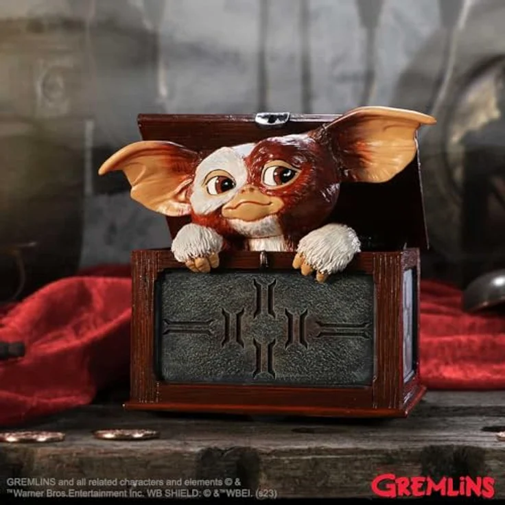 Nemesis Now Gremlins Statue Gizmo - You are Ready 12 cm, handgemalte Mogwai Statue aus hochwertigem Harz – Bild 2