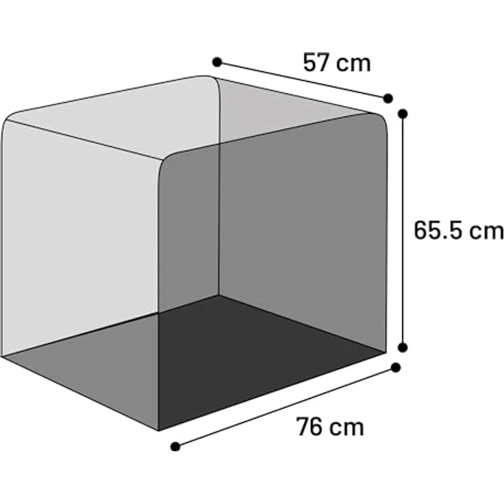 Flamingo Tybalt, Fahrradanhänger für Hunde mit metallischer Konstruktion, schwarz/grau, wetterfest mit Reißverschlusstüren und Sicherheitsfunktionen – Bild 8