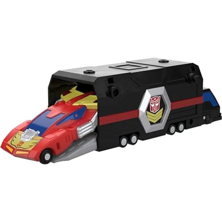 Transformers The Thirteen Star Optimus Prime, Titan-Klasse Action-Figur mit 38 cm, 3-in-1 verwandelbar, inkl. Micromaster Hot Rod und Zubehör – Bild 5