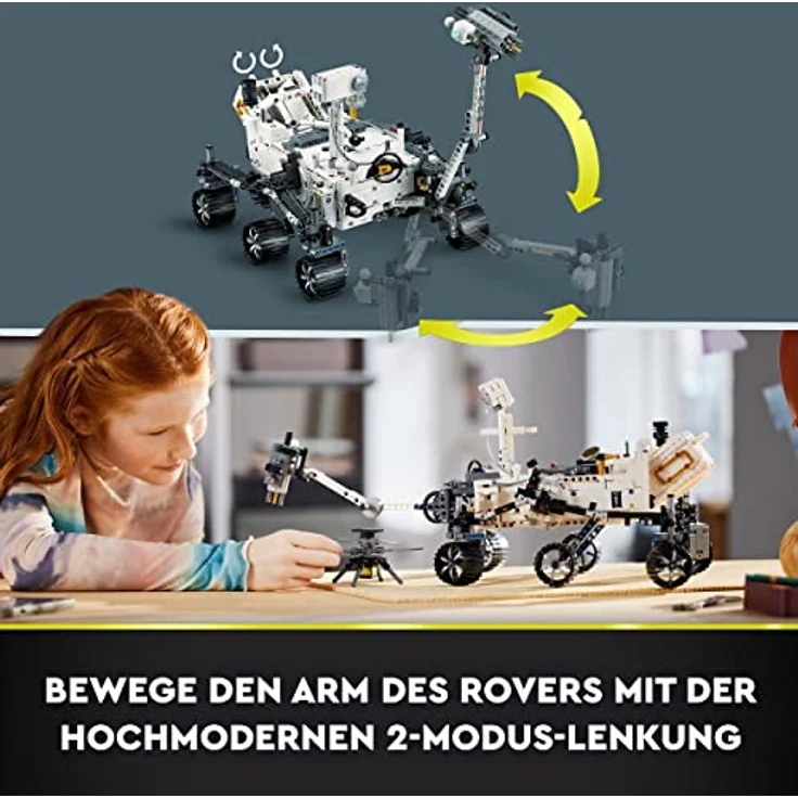 LEGO Technic NASA Mars-Rover Perserverance Weltraum Spielzeug Set mit AR-App, Wissenschafts-Spielzeug zum Bauen für Mädchen und Jungen ab 10 Jahren 42158 – Bild 5