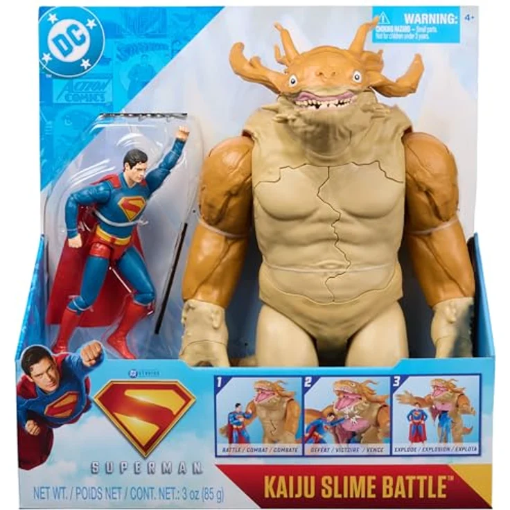 DC Comics Monster Battle Figure, 6 Zoll Sammelfigur mit detailreicher Gestaltung – Bild 1
