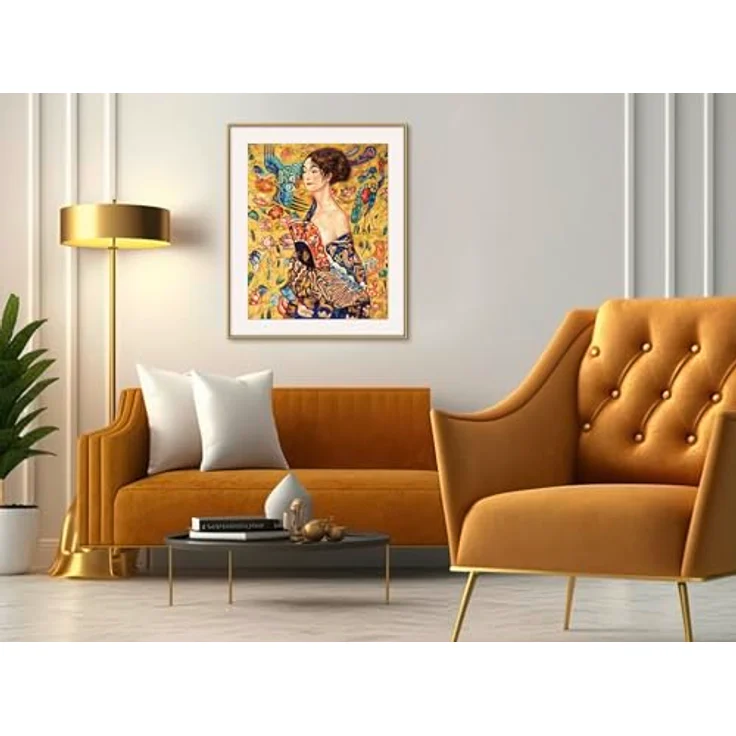 Schipper 609130915 Malen nach Zahlen – Dame mit Fächer für Erwachsene, Acrylfarben, 40 x 50 cm – Bild 5