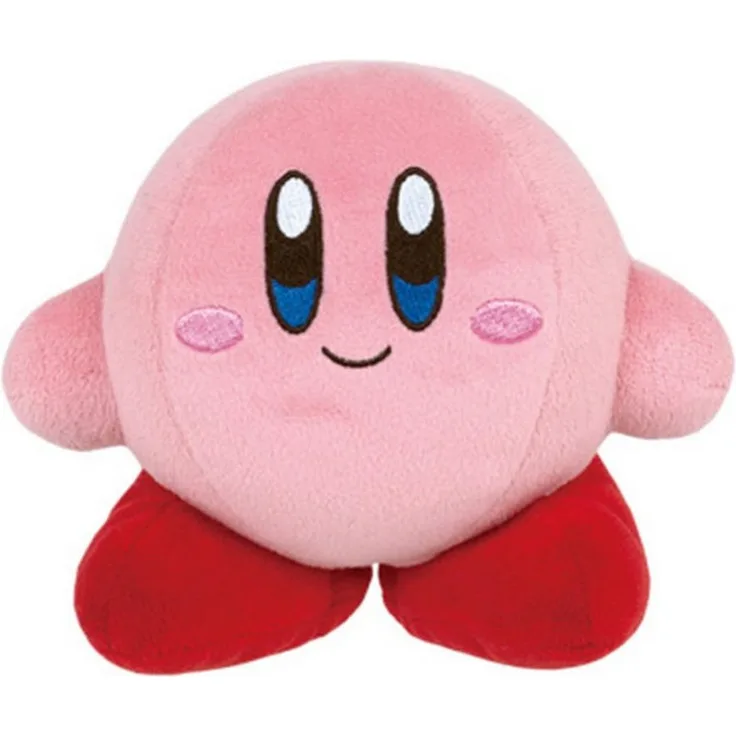 Together+ Plüschfigur Kirby, Nintendo lizenzierte Kuschelfigur aus kuschelweichem Plüsch