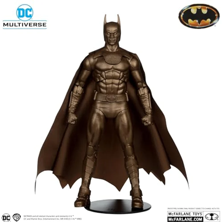 McFarlane Batman (1989) DC Multiverse Actionfigur, Platinum Edition, 18 cm mit Zubehör und Base – Bild 5