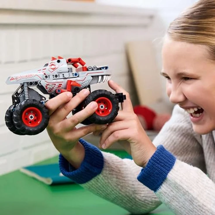 LEGO Technic 42200 Monster Jam™ ThunderROARus™, Spielzeug-Monstertruck mit Rückziehmotor, Mehrfarbig, 232 Teile – Bild 5
