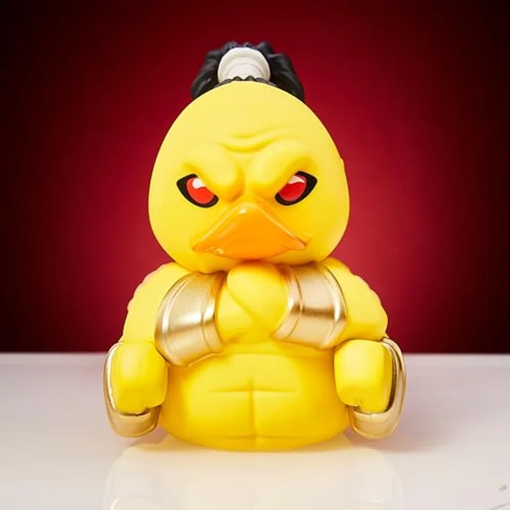 TUBBZ Mortal Kombat Goro Figur, 1st Edition Sammelfigur in Gelb, 9cm hoch, detailreiche PVC-Ausführung – Bild 3