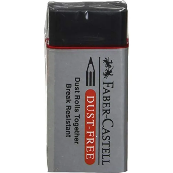 Faber-Castell Radiergummi, staubfrei (exzellentes sauberes Radieren)