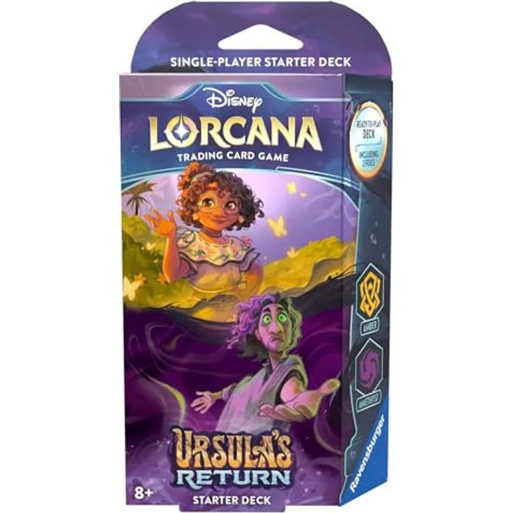 Ravensburger Spielverlag Disney Lorcana: Ursula's Return - Display mit 8 spielbereiten Starter Decks (Englisch) – Bild 4
