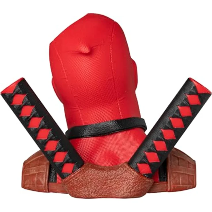 Grupo Erik Stiftehalter Marvel Deadpool, handbemalt, 18 x 16 x 16 cm, Schreibtisch Organizer und Deko, offizieller Marvel Fanartikel – Bild 4