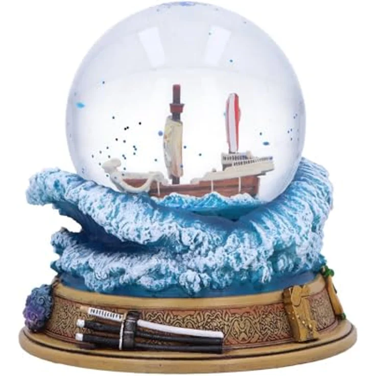 Nemesis Now One Piece Going Merry Schneekugel, 17 cm, hochwertige Resin-Qualität – Bild 2