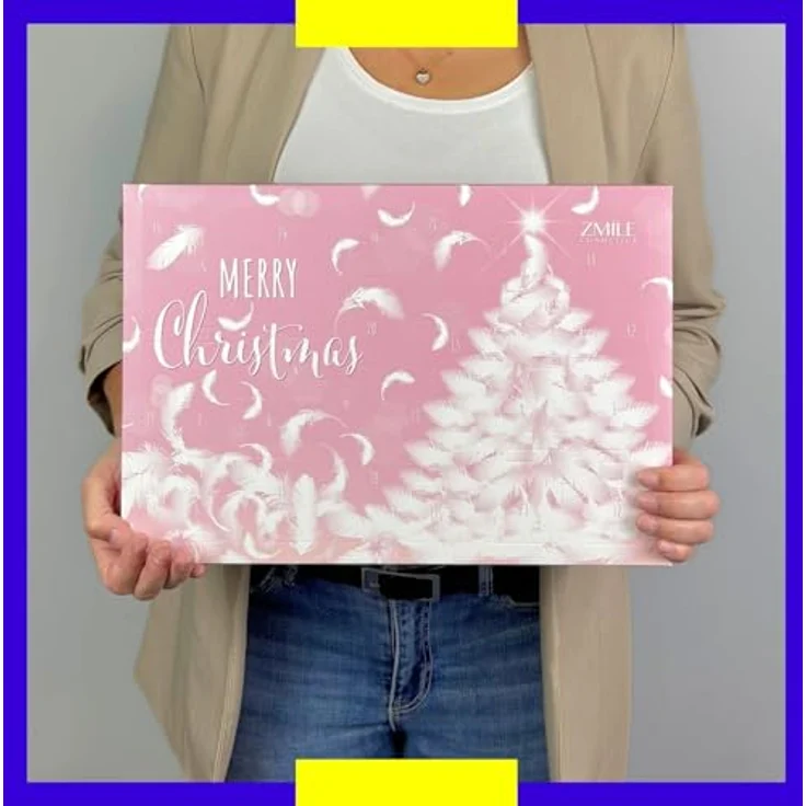 Zmile Cosmetics Traditioneller Adventskalender Rosa und Flauschig, Adventskalender für die festliche Saison – Bild 7