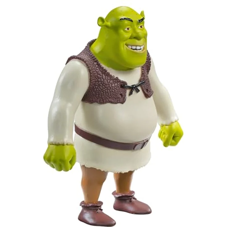 The Noble Collection Biegbarer Shrek, Bewegliche Sammelfigur ca. 15,2 cm, offiziell lizenziert von Dreamworks, für Kinder und Sammler ab 7 Jahren – Bild 3